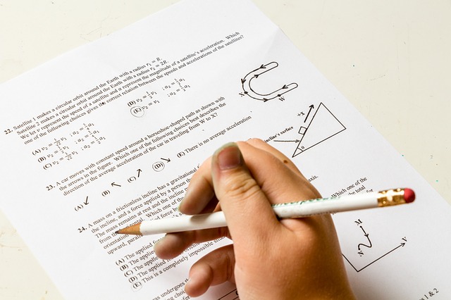 matematický test